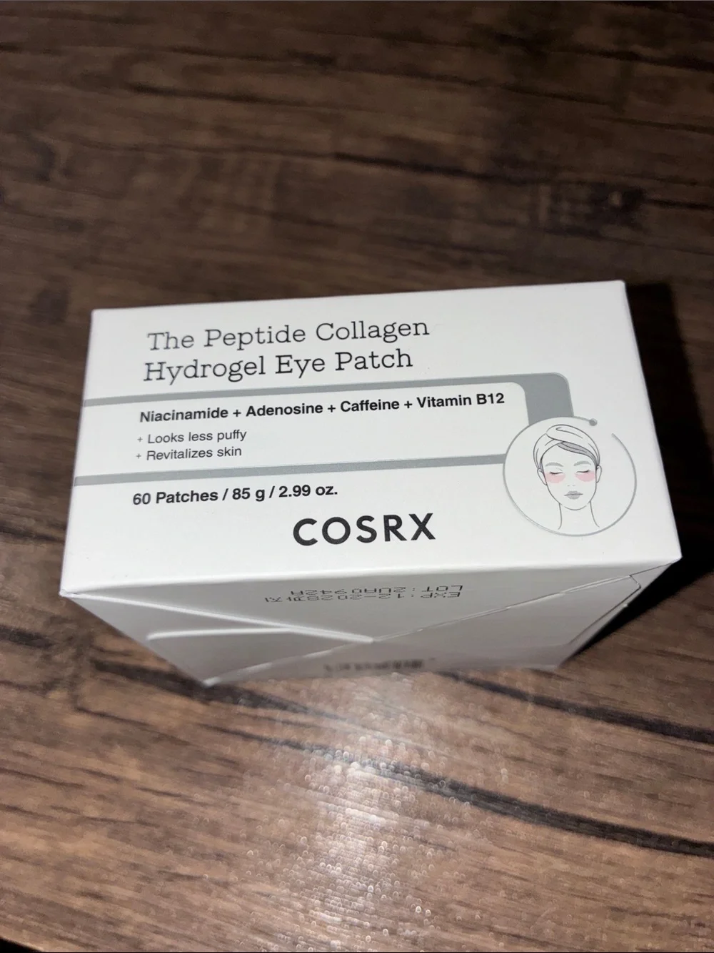 COSRX Peptide Collagen Hydrogel Eye Patch - Pink